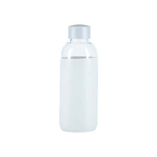 Sivá plastová fľaša Bahne & CO, 600 ml
