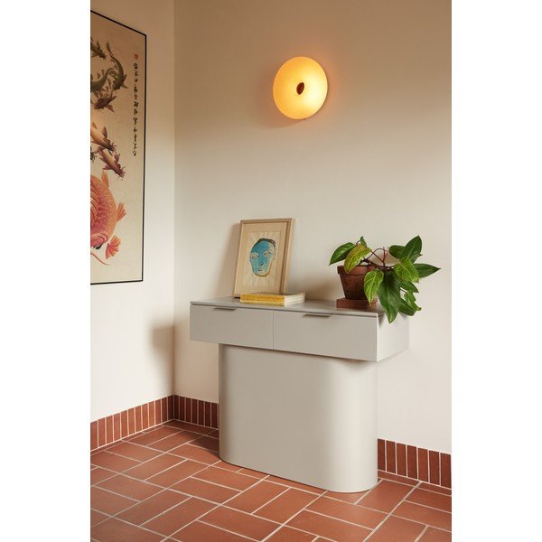 Béžový konzolový stolík 36x100 cm Totem – Teulat-image-1