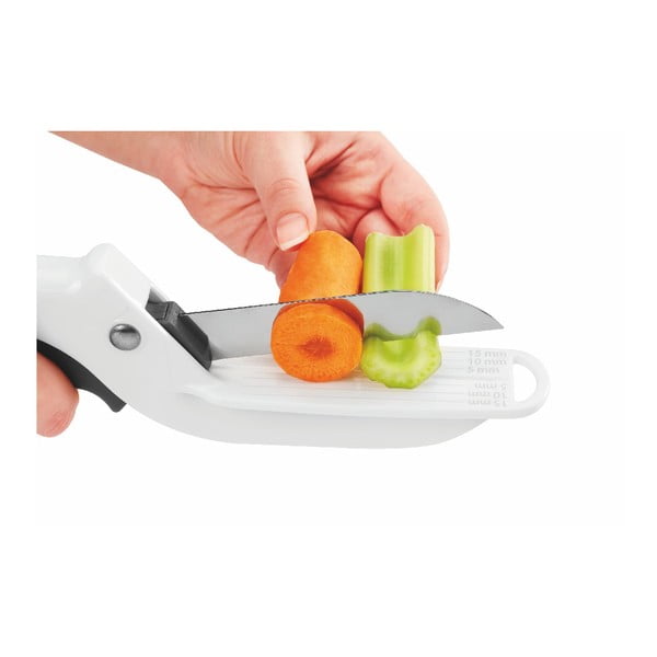 Univerzálne nožničky na zeleninu či mäso Metaltex, dĺžka 25 cm-image-3