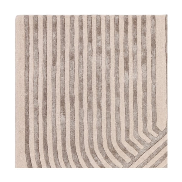 Krémovobiely ručne tkaný koberec s prímesou vlny 160x230 cm Matrix – Asiatic Carpets-image-4