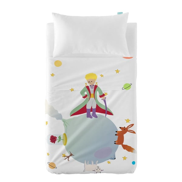 Detská obliečka na vankúš a prikrývka Mr. Fox Little Prince, 100 × 135 cm