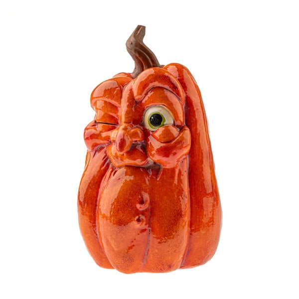 Keramický svietnik s halloweenským motívom Pumpkin – Dakls