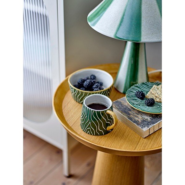 Keramická stolová lampa s keramickým tienidlom (výška  35 cm) Olive – Bloomingville-image-3