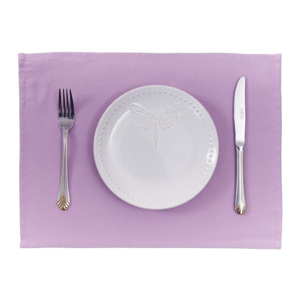 Sada 2 fialových prestieraní Mike & Co. NEW YORK Simple Purple, 33 × 45 cm