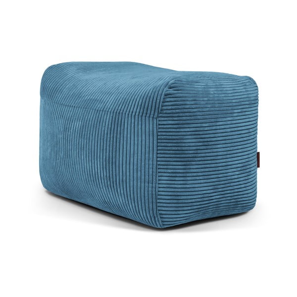 Modrý menčestrový sedací vak Plus 70 Lounge – SLOWDOWN