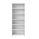 Biela modulárna knižnica 89x222 cm Prima – Tvilum