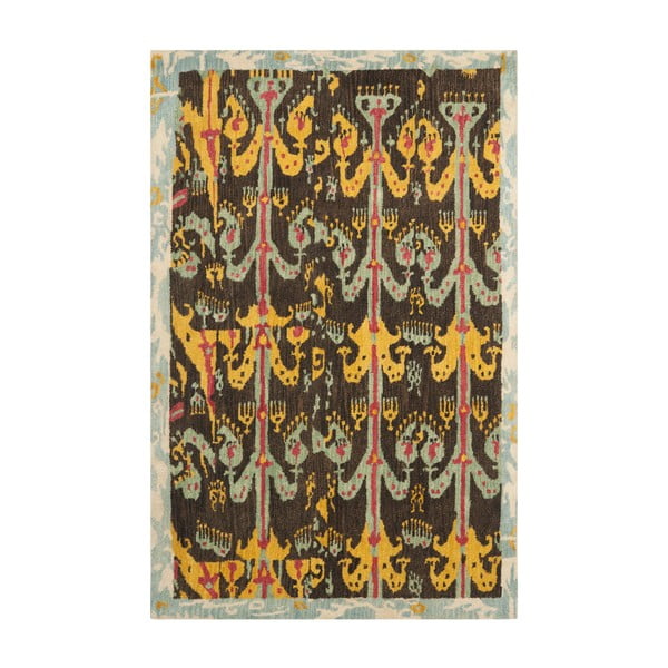 Vlnený koberec Hamish Ikat, 121x182 cm