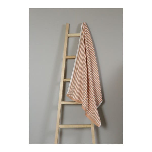 Oranžový bavlnený uterák My Home Plus Bath, 75 × 135 cm