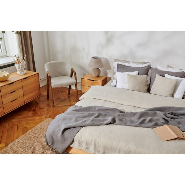 Dvojlôžková posteľ z bukového dreva 160x200 cm Greg - The Beds-image-4