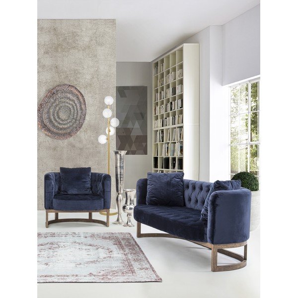 Stojacia lampa v zlatej farbe so skleneným tienidlom (výška  156,5 cm) Balls – Bizzotto-image-4