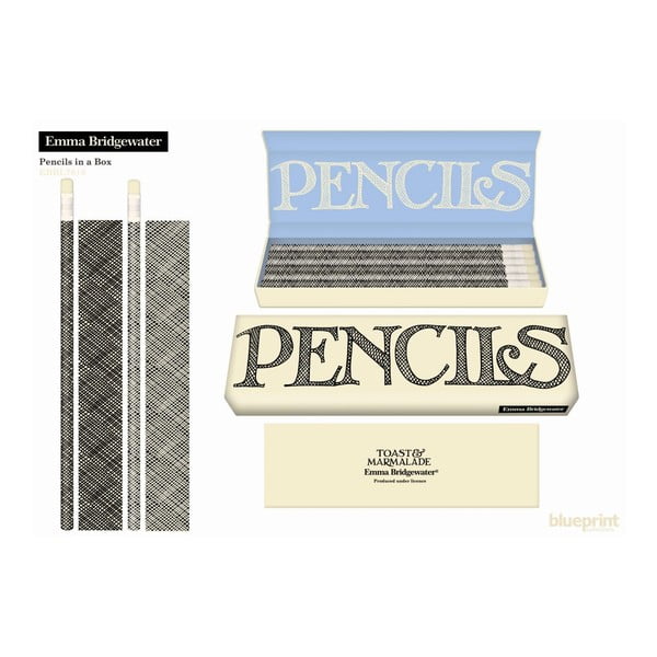Krabička s ceruzkami Pencils