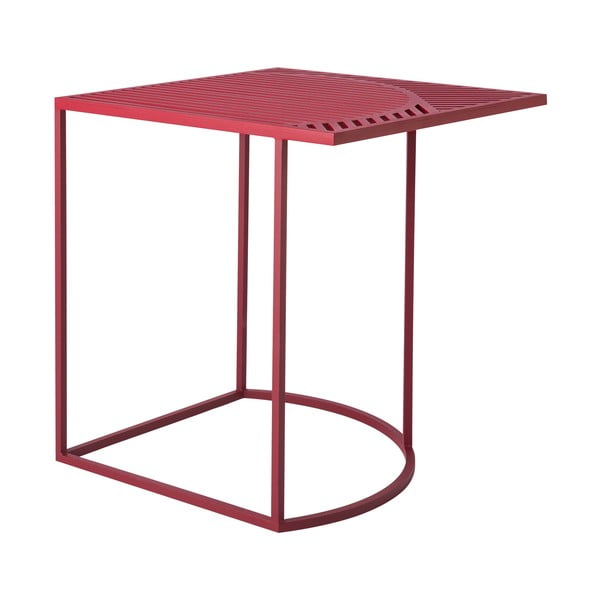Červený odkladací stolík Petite Friture ISO-B