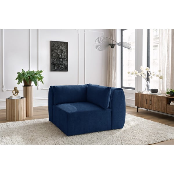 Tmavomodrý modul pohovky Jeanne – Bobochic Paris-image-1