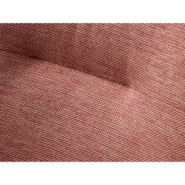 Ružové čalúnené jedálenské kreslo s podrúčkami Roxana – Unique Furniture-image-1