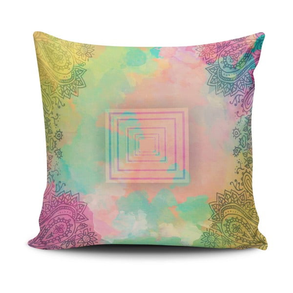 Obliečka na vankúš s prímesou bavlny Cushion Love Balilo, 45 × 45 cm