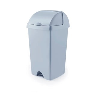 Sivý odpadkový kôš z recyklovaného plastu Addis Eco Range, 50 l