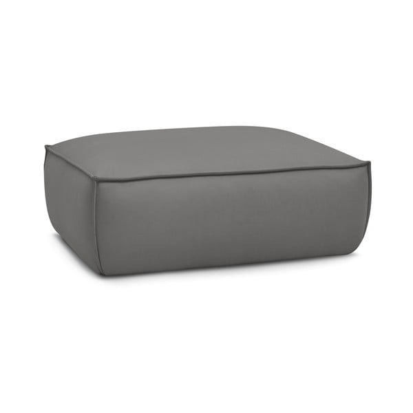 Sivá podnožka z imitácie kože Boheme – Bobochic Paris-image-4