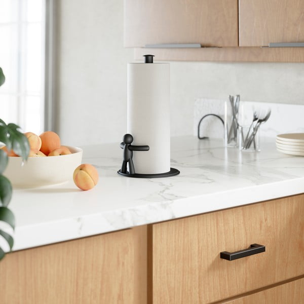 Oceľový držiak na kuchynské utierky ø 19 cm Buddy – Umbra-image-3