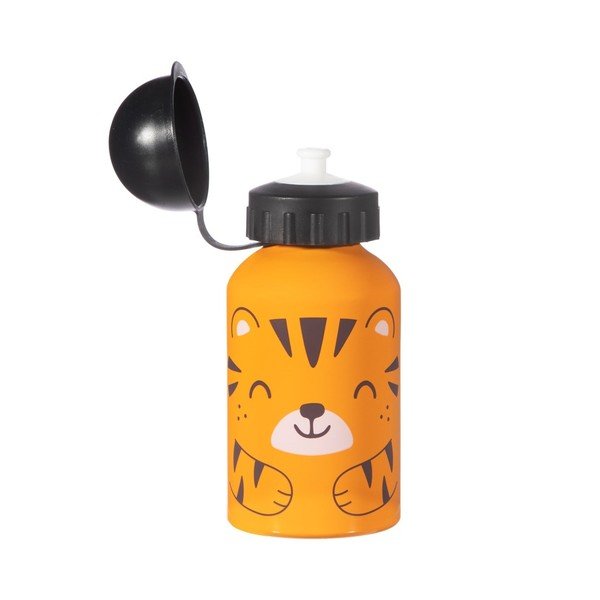 Oranžovo-čierna detská fľaša na pitie Sass & Belle Tiger, 250 ml-image-1