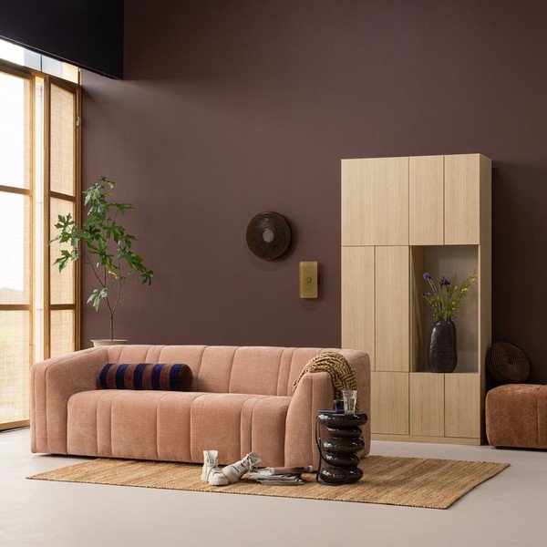Modulárna skrinka v prírodnej farbe 54x215 cm Build – WOOOD-image-2