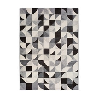 Sivý koberec Universal Adra Geo, 160 x 230 cm
