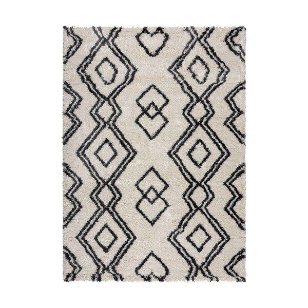 Koberec slonovinový 80x150 cm Atlas Berber – Flair Rugs