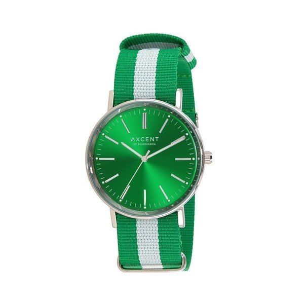 Zelené hodinky Axcent of Scandinavia Vintage Nato