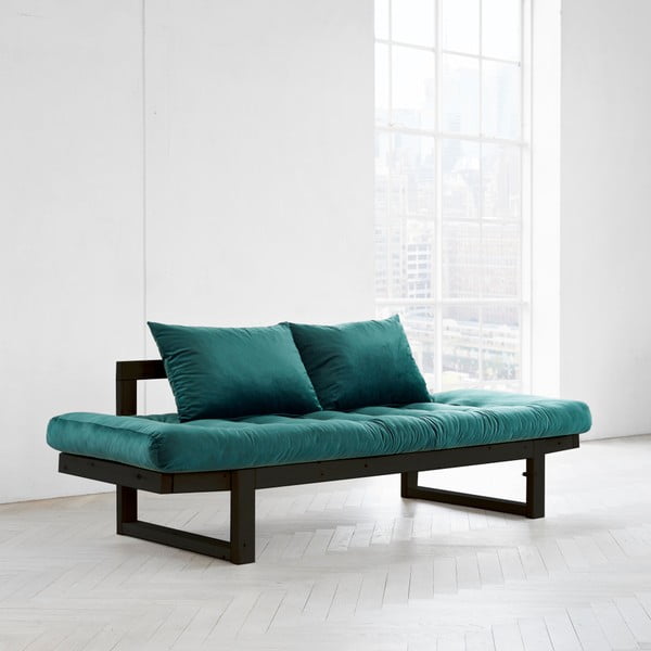 Variabilná pohovka Karup Edge Black/Velvet Botella-image-1