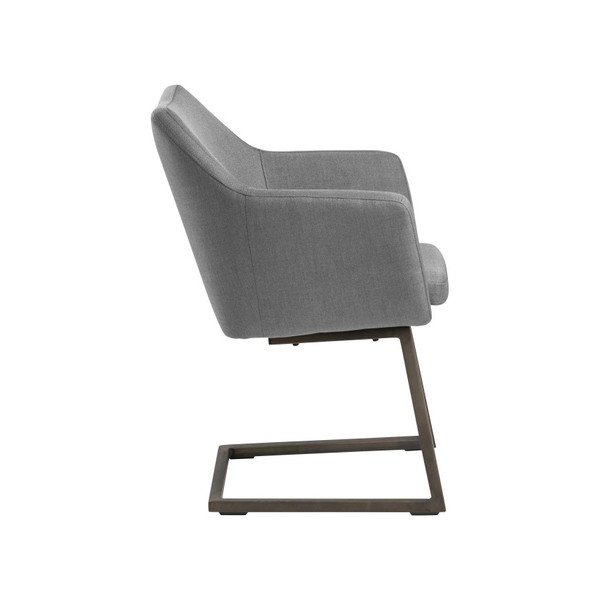 Svetlosivé hojdacie kreslo Actona Nora Swing-image-1