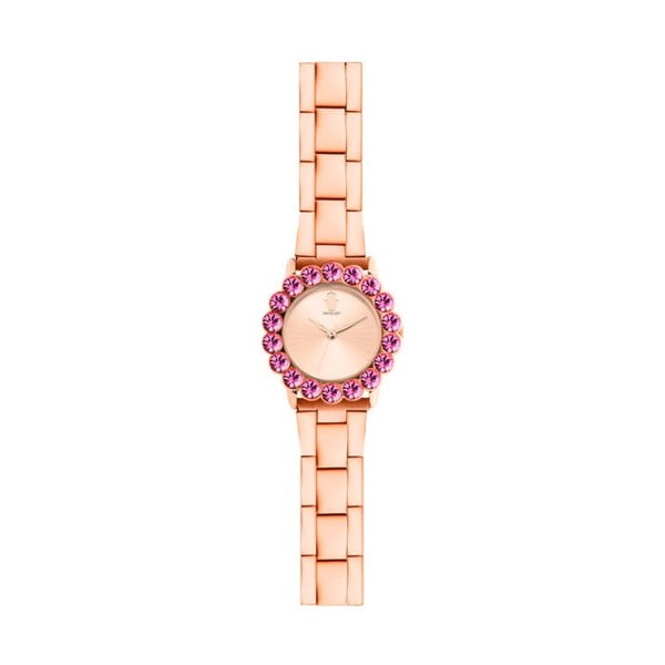 Dámske hodinky vo farbe ružového zlata Manoush Euphoria