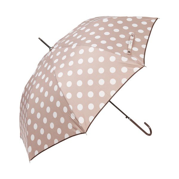 Dáždnik Ambiance Beige Dots, ⌀ 98 cm