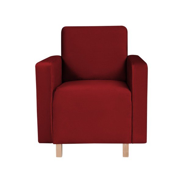 Červené kreslo Kooko Home Massimo-image-1
