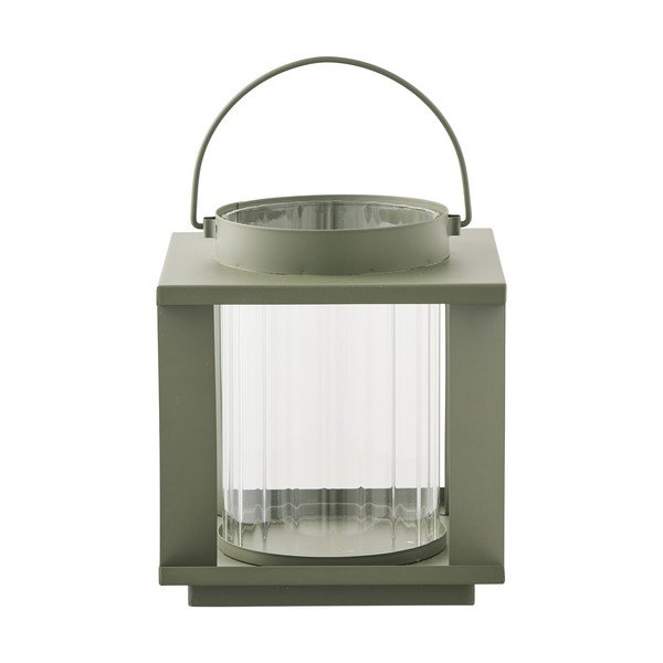 Kovový/sklenený lampáš (výška  20,5 cm) Lohals – House Nordic-image-4