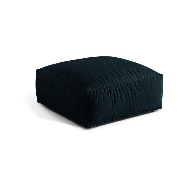 Tmavomodrá zamatová modulárna podnožka Martina – Micadoni -image-1