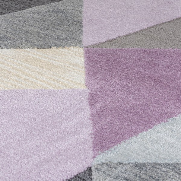 Sivo-fialový koberec Flair Rugs Icon, 120 x 170 cm-image-2