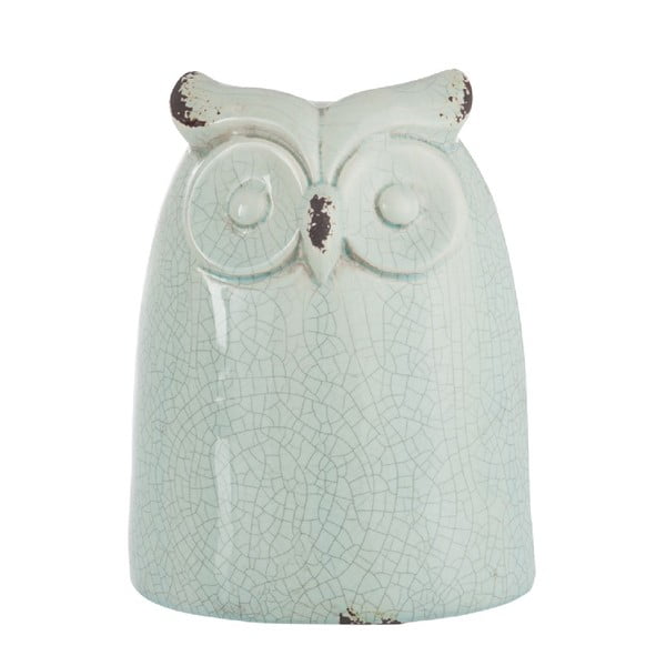 Dekorácia Azure Owl, 21,5 cm