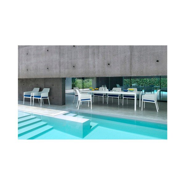 Biele záhradné kreslo Nardi Garden Net Relax-image-2