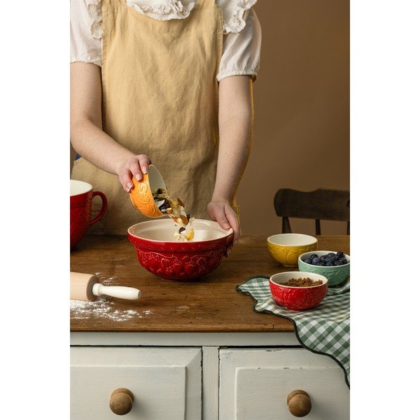 Červená kameninová misa ø 21 cm Fruits Strawberry – Mason Cash-image-4