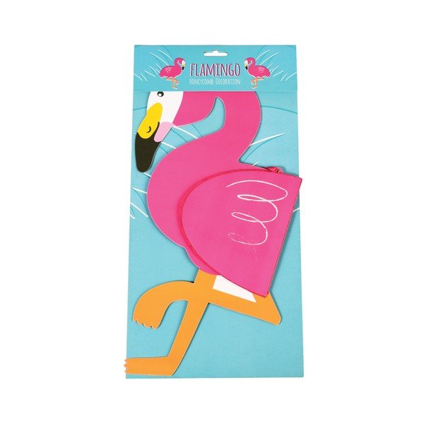 Papierová dekorácia Rex London Flamingo Honeycomb-image-2