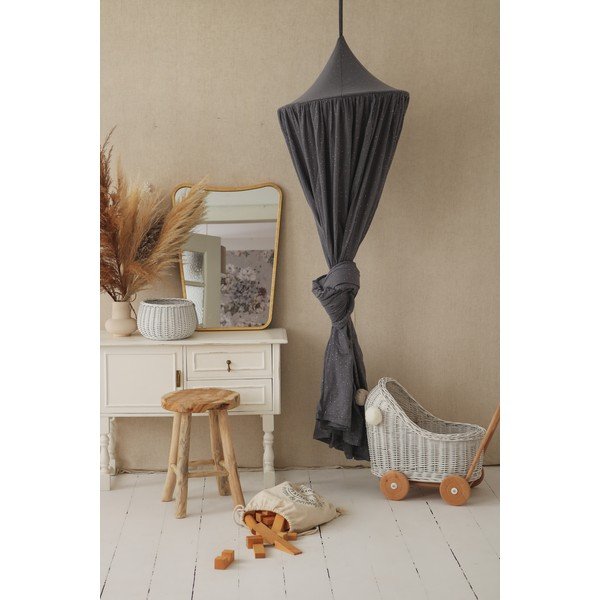 Sivý baldachýn Anthracite and Gold - Moi Mili-image-2