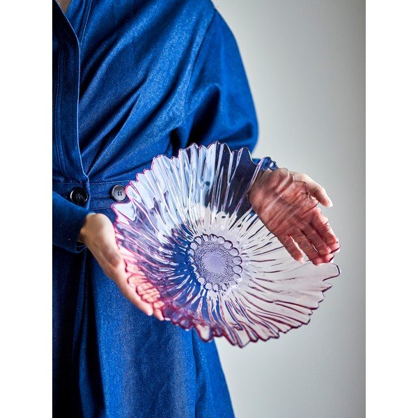 Svetloružová sklenená misa ø 31 cm Mariko – Bloomingville-image-2