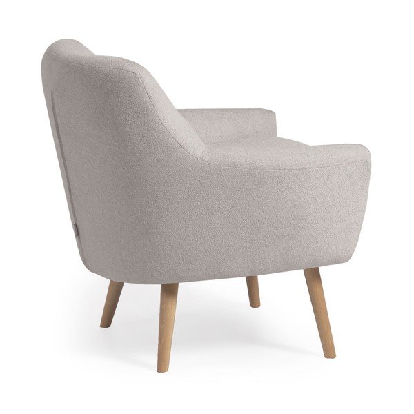 Sivé kreslo Candela - Kave Home-image-4