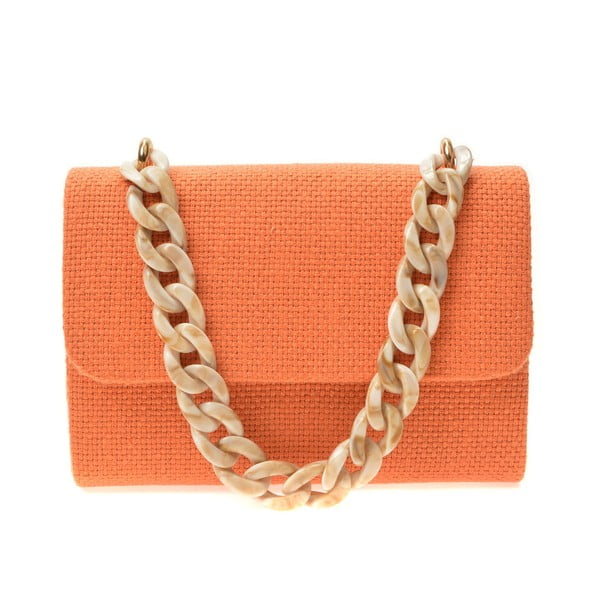 Dámska oranžová kabelka Mangotti Bags Forli