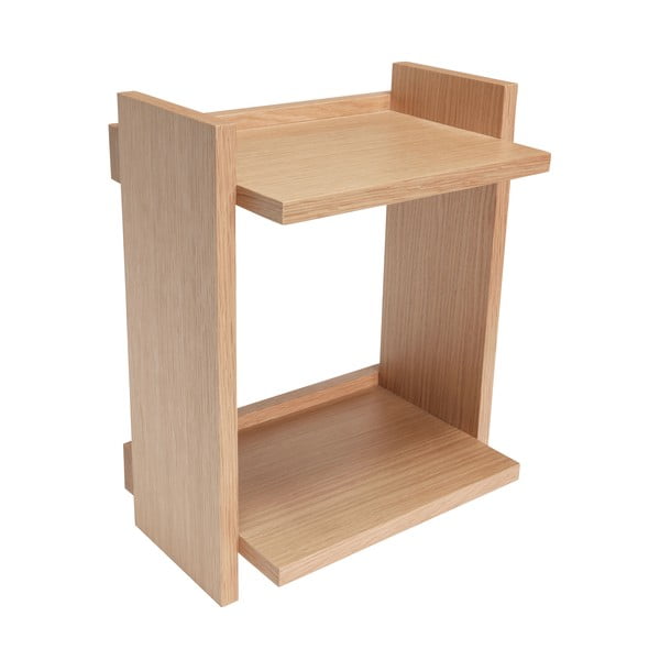 Poschodová polica v dekore duba v prírodnej farbe 34 cm Forma – Hübsch-image-2