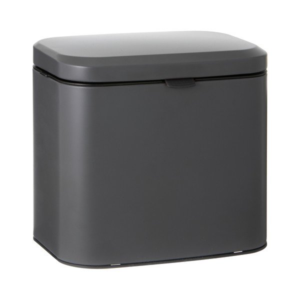 Tmavosivá nádoba na kompostovateľný odpad 4 l Essentials – Ladelle