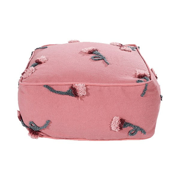Ružový detský sedací vak English Garden – Lorena Canals