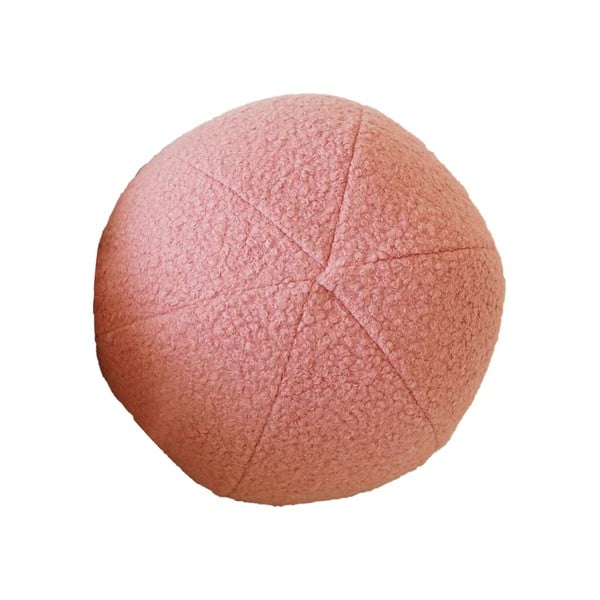 Dekoračný vankúš z materiálu buklé ø 25 cm Top – Mioli Decor