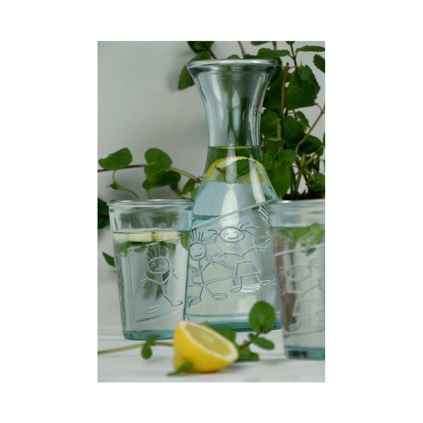 Číry pohár z recyklovaného skla Esschert Design Chlapec-image-1