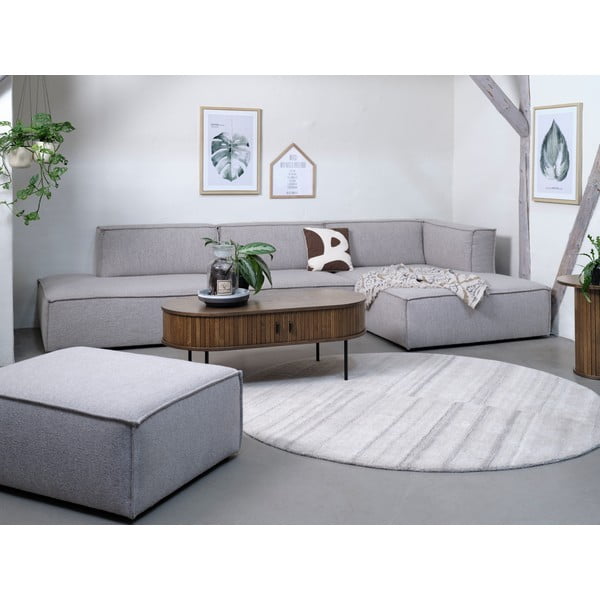 Konferenčný stolík v dekore duba v prírodnej farbe 60x120 cm Nola – Unique Furniture-image-4