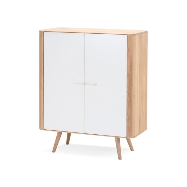 Skriňa z dubového dreva Gazzda Ena, 90 × 110 cm-image-2